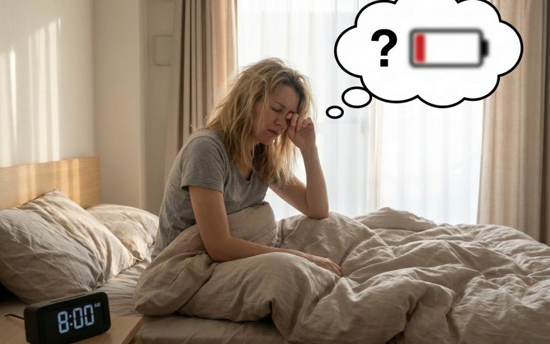 Duermes 8 horas levantas cansado